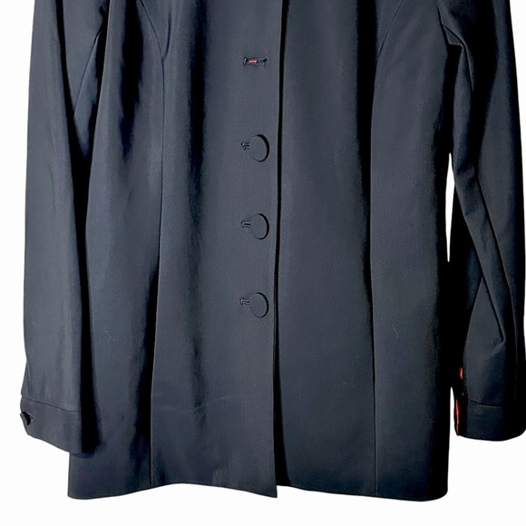 Ameliora The Carmen Silk Lined Mandarin Collar Jacket NWT See Button Size‎ 6 - Picture 6 of 13